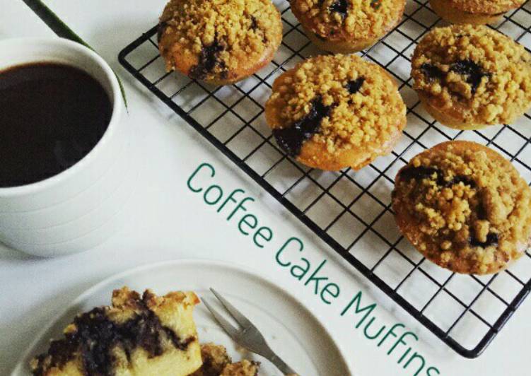 Langkah Mudah untuk Membuat Coffee Cake Muffins, Lezat Sekali