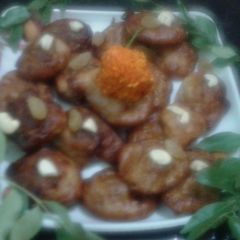 A picture of Aate ke gulgule.
