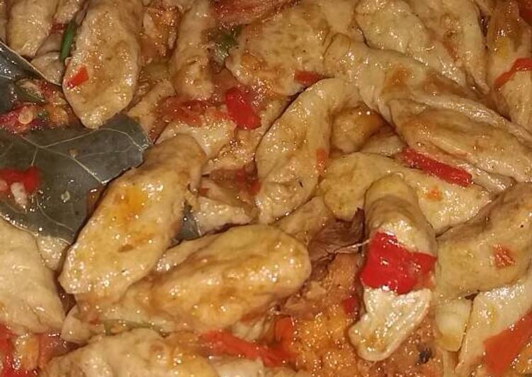 Otak-Otak masak Pedas Mancaaap.... 😋