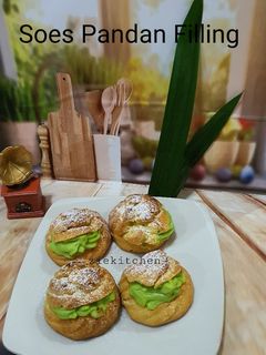 Foto resep Soes Pandan Filling