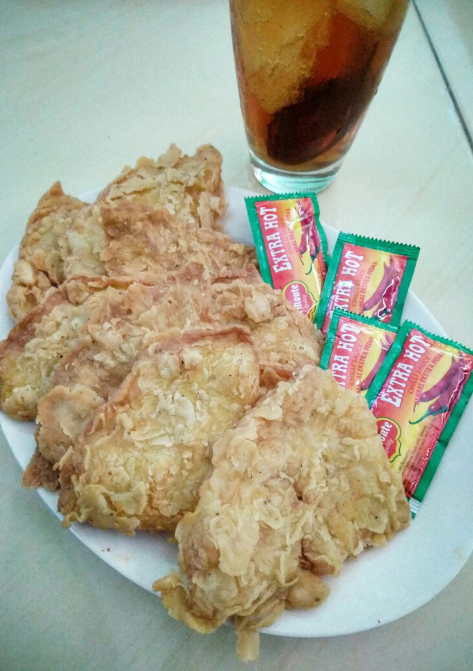 Foto resep Telur Crispy / Kulit Ayam KFC kw