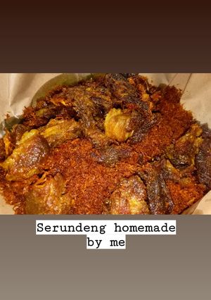 Foto resep Serundeng homemade by me