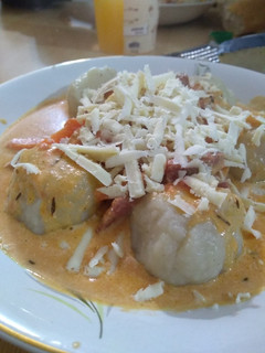 Una foto de Ñoquis rellenos