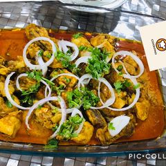 A picture of Gravy Tandori chicken.