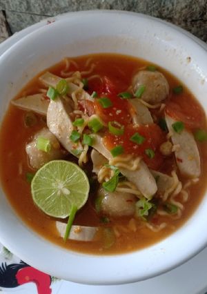Foto resep Seblak bacitul seuhah komplit