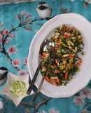 Grünkohlsalat mit 🍎 Apfel und 🥕Gemüse