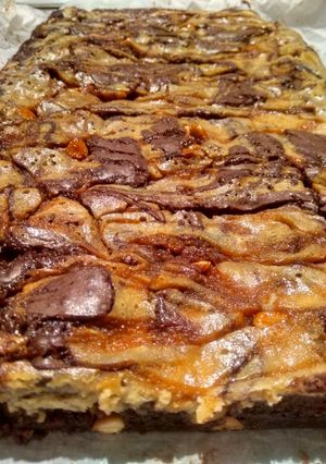 Snickers brownie recept fotója