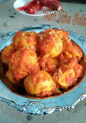 Foto resep Telor Tahu Balado