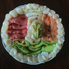 A picture of California Farm Sashimi Dinner.