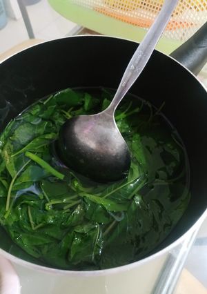 Foto resep Sayur bayam