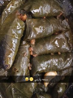 صورة لوصفة ورق عنب بدبس الرمان