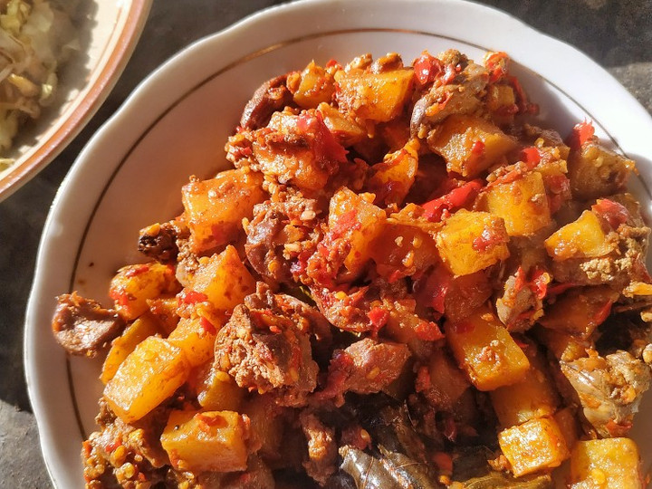 Resep Sambal goreng kentang ati ampela, Bikin Ngiler