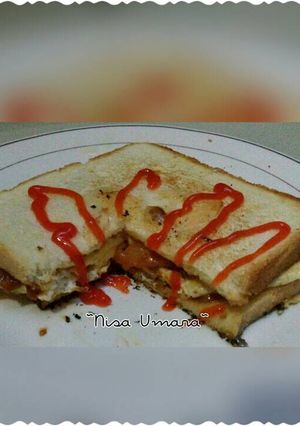 Foto resep Roti bakar barbeque