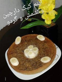 عکسی از دستور کیک هویج و دارچین و گردو