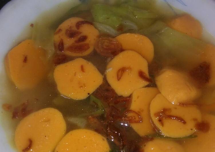 Bumbu memasak Sup Baso Ikan Lezat