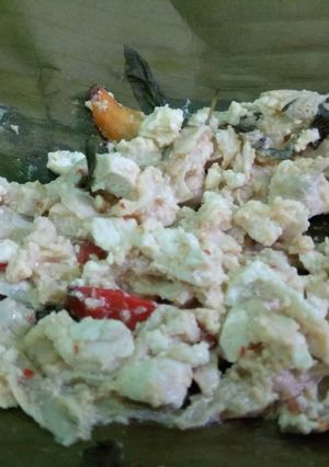 Foto resep Pepes Jamur Tiram Tahu