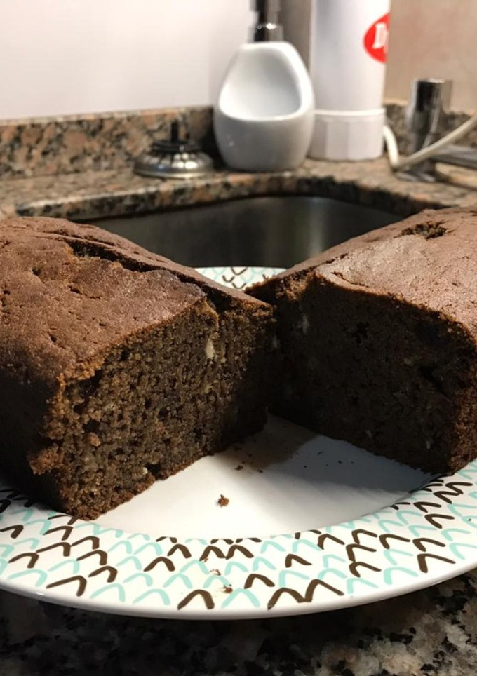 Una foto de Budín de banana y bagazo (sin gluten)
