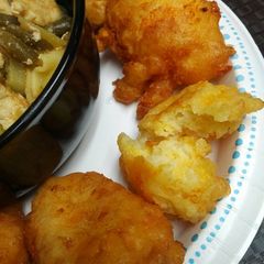A picture of Potato Cheese Balls.