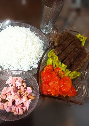 عکسی از دستور کباب تابه ای فاطمه پز