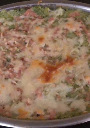 Foto principal de Pastel de carne y brócoli