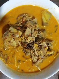 Foto resep Gulai jantung pisang pedas