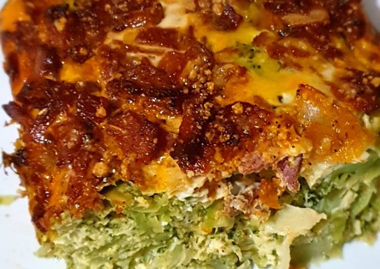 Resep Broccoli &amp; Bacon Lasagna, Bikin Ngiler