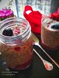 Berry chia pudding