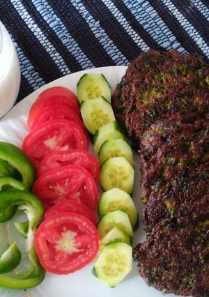 عکسی از دستور کوکوی اسفناج 😋🌺