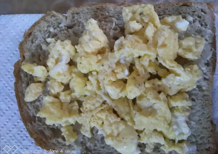 Resep Populer Roti Gandum Telur Saus Keju Gurih Mantul
