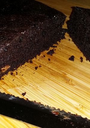A picture of Double chocolate banana bread.