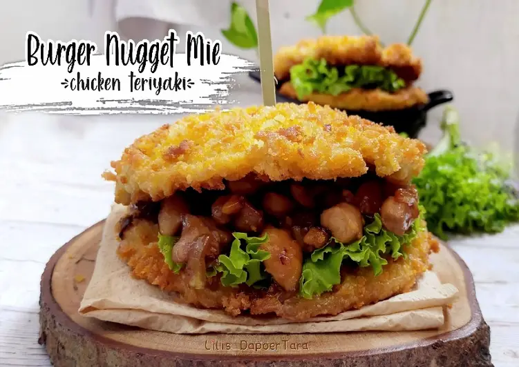 Resep Terbaik Burger Nugget Mie Ala Warung
