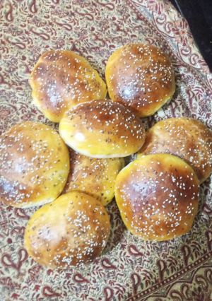 عکسی از دستور نان پنبه شیری👌