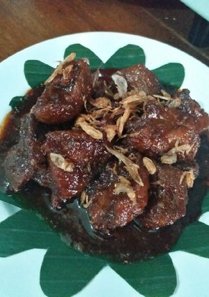 Foto resep Semur daging pedas