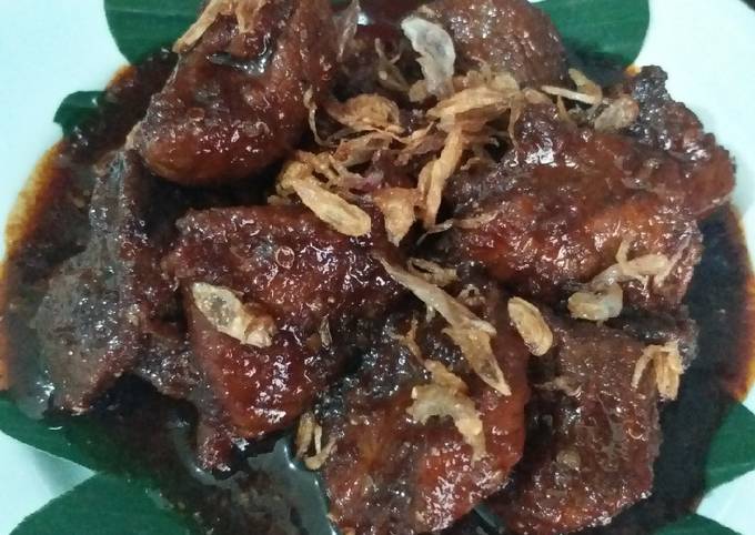 Semur daging pedas