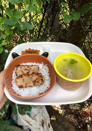 Hình của món Chả thịt rong biển.