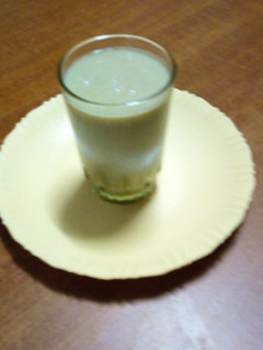 A picture of Banana milkshake #festive season contest kakamega.