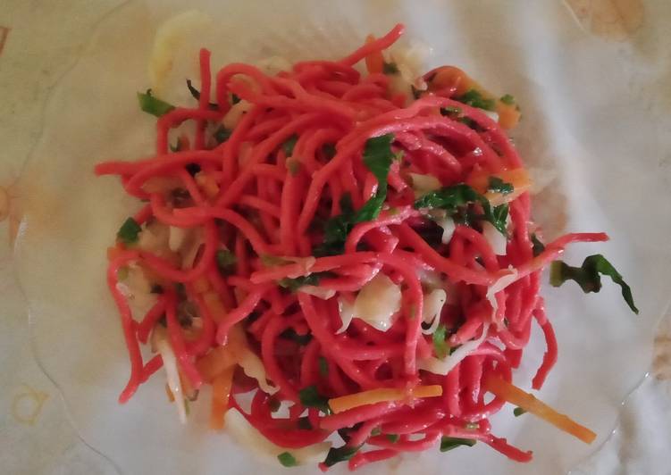 Mie Bancir/Mie Merah Banjar