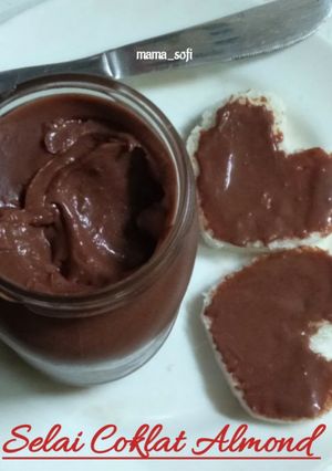 Foto resep Selai coklat almond