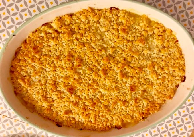 Crumble au potiron