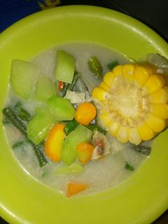 Foto resep Lodeh sayur udang rebon