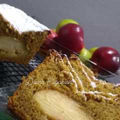 Una foto de Budín de manzanas y leche condensada.👩🏼‍🍳🍎🍏🤩