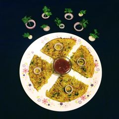 A picture of Cabbage Omelette.