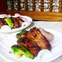 A picture of Fish Kebab.