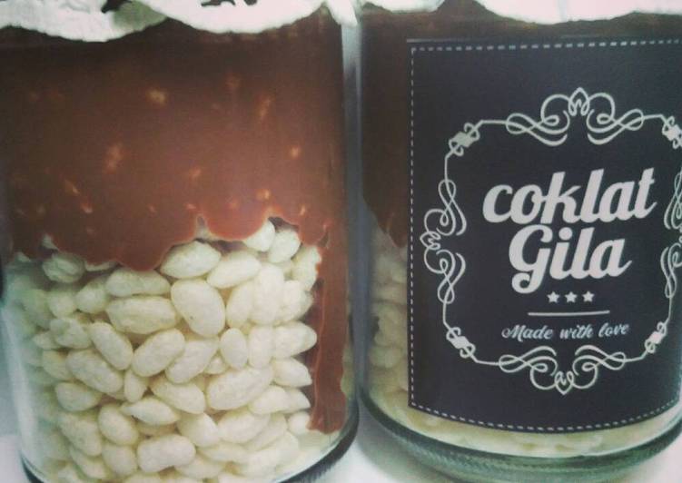 Coklat lumer dalam jar