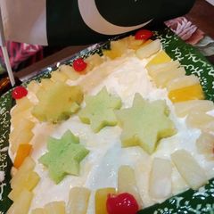 A picture of Independence day special dessert.