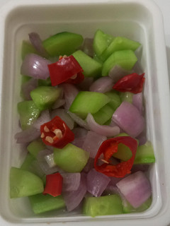 A picture of Colorful salad 🥗.