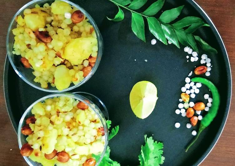 Recipe of Super Quick Homemade Sabudana khichidi