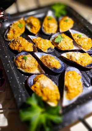Foto principal de Mejillones Rellenos al Curry