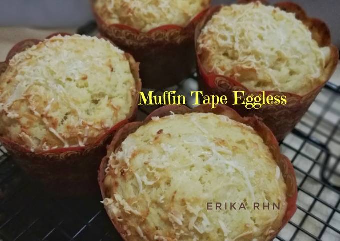 Cara bikin Muffin Tape Eggless