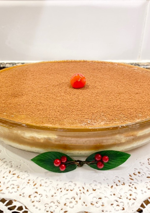 Una foto de Pastel frío “Dulce de leche”